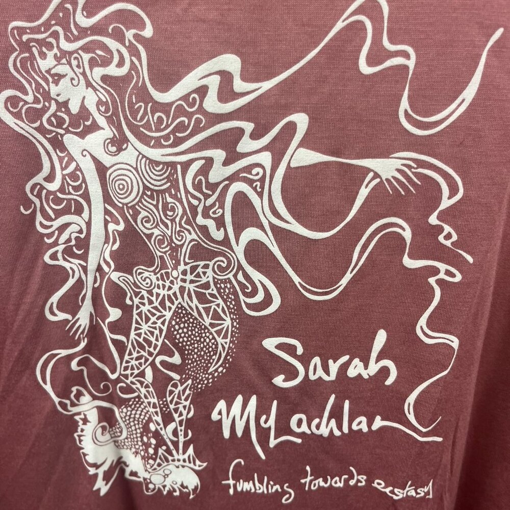 2024 Sarah McLachlan Fumbling Towards Ecstasy Tour ‘Mermaid’ Tank Top - XL - Picture 3 of 4